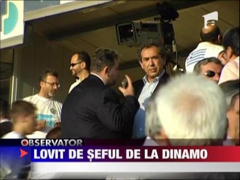 UPDATE / Lovit mortal de seful de la Dinamo