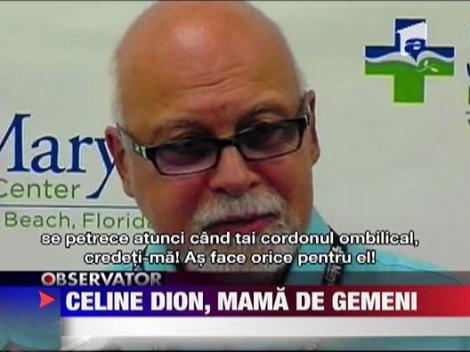 Celine Dion a nascut gemeni