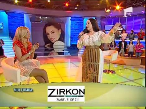 Maria Dragomiroiu a cantat la Acces Direct