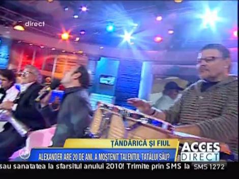 Stelu Enache a cantat la Acces Direct