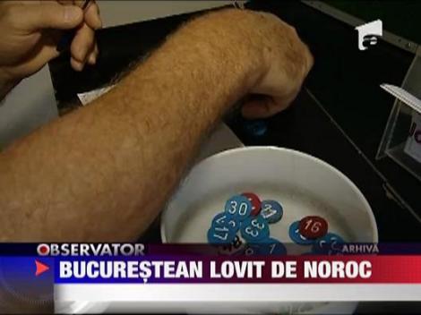 Bucurestean lovit de noroc! A castigat la loto