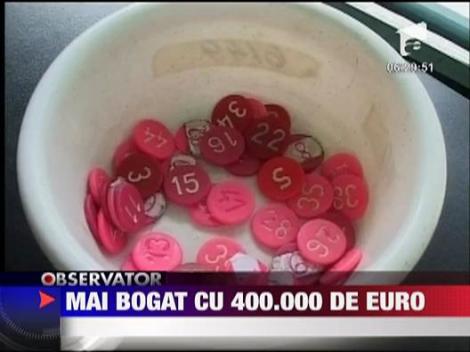 Un bucurestean a castigat premiul cel mare la loto