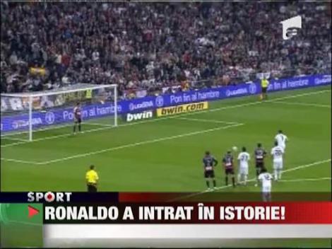 Ronaldo a intrat in istorie!