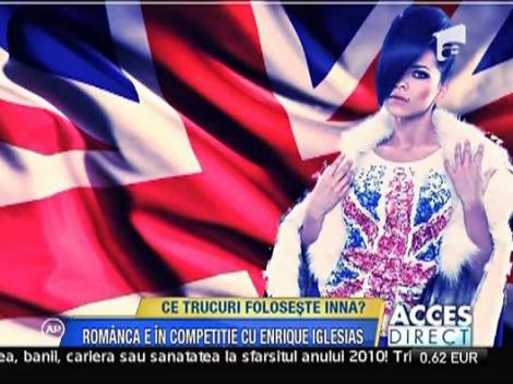Inna e in competitie cu Enrique Iglesias