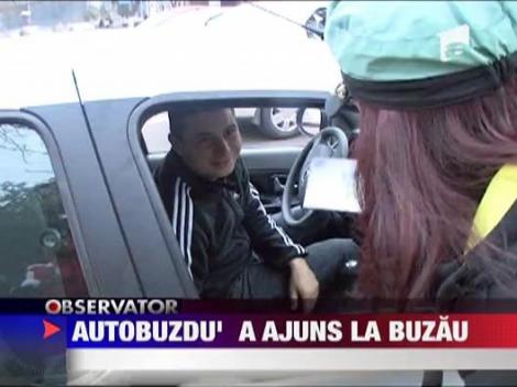 Autobuzu' a ajuns la Buzau