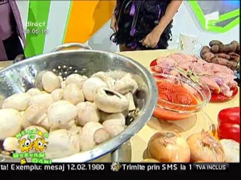 Gulas cu galuste gnocchi