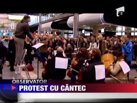 Protest cu cantec