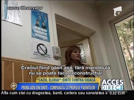 Craniul Elodiei nu poate fi reconstruit