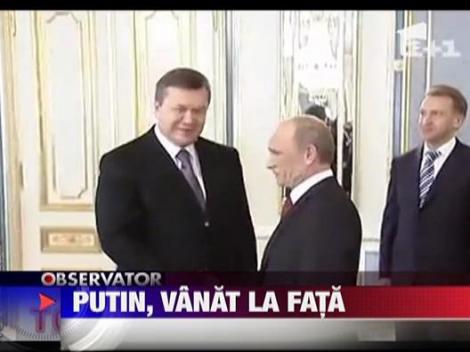 Putin, vanat pe fata