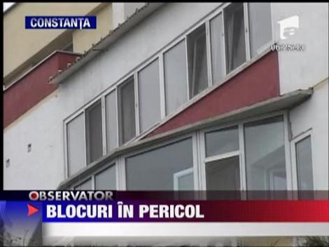 Blocuri in pericol de prabusire in Constanta