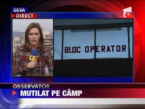 Un baiat de 15 ani mutilat de utilaj de balotat fan