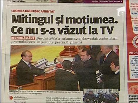 Mitingul si motiunea