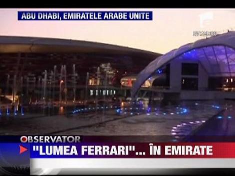 Parcul Ferrari din Abu Dhabi