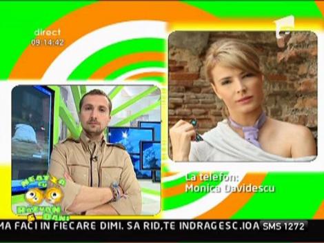 Monica Davidescu in direct prin telefon la Neatza