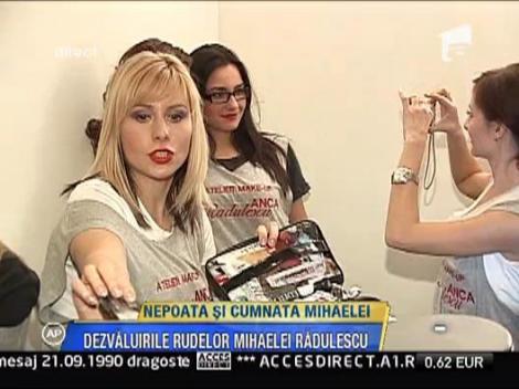 Anca Radulescu, make-up artist si ruda cu Mihaela Radulescu