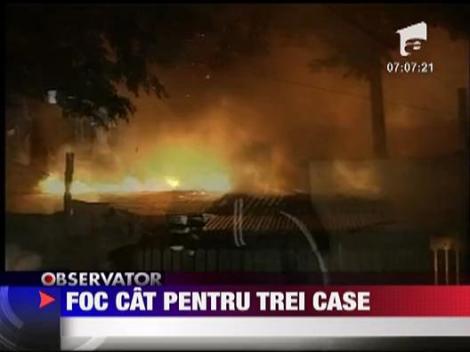 Incendiu devastator in Constanta