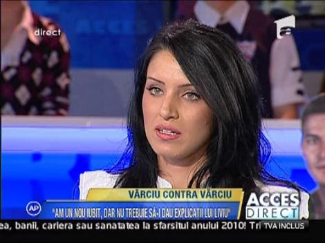 Adelina: "Liviu se comporta ca un copil"