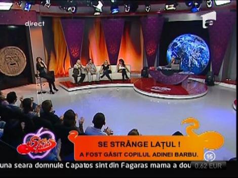 Adina Barbu: "Luni am sa dovedesc ca nu am copil"