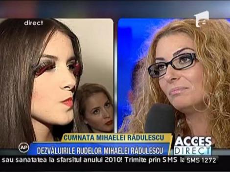 Mihaele Radulescu, parinte moral al nepoatei sale