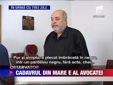 Cadavrul gasit in dreptul plajei Modern este al avocatei disparute din Pitesti