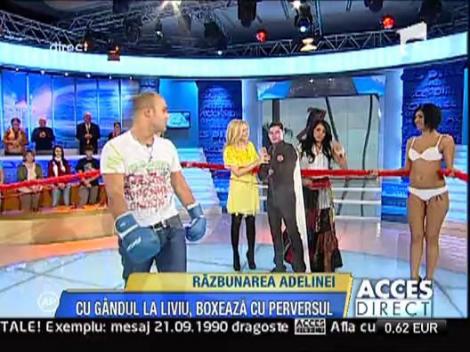 Box extrem! Adelina Pestritu vs. Perversu' de pe Targu Ocna