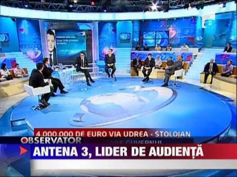 Antena 3, lider de audienta