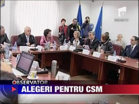 Alegeri pentru CSM