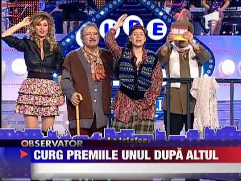 Curg premiile unul dupa altul