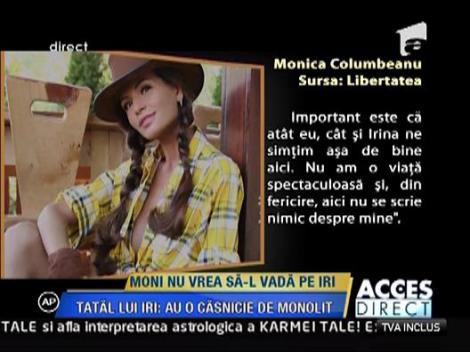 Moni nu vrea sa-l vada pe Iri!