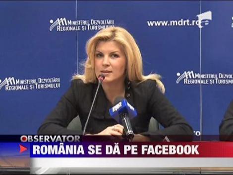 Romania se da pe facebook