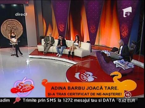 Adina Barbu joaca tare