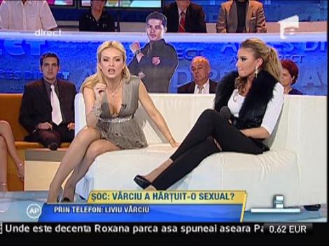 Liviu a amenintat-o pe Roxana in direct, prin telefon
