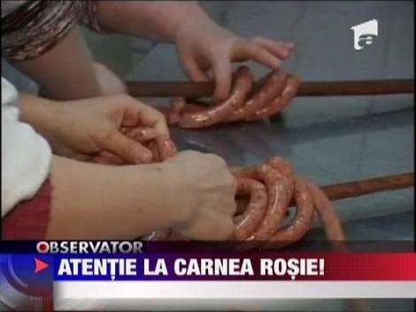 Felicia: Atentie la carnea rosie!