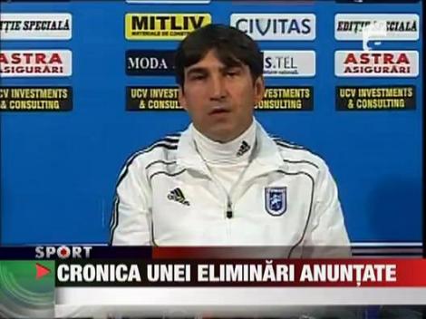 Cronica unei eliminari anuntate