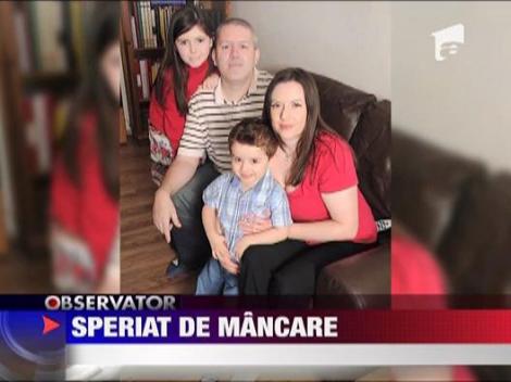 Speriat de mancare