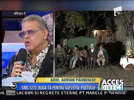 Cand avea 1 an, Adrian Paunescu s-a pierdut de mama