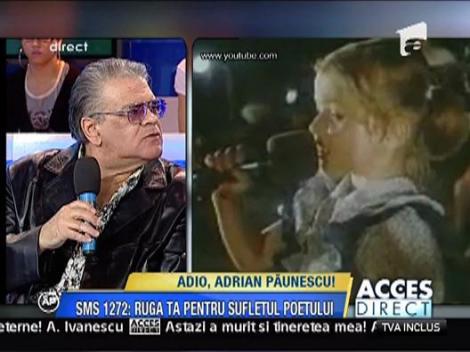 Sergiu Nicolaescu isi aminteste despre Adrian Paunescu