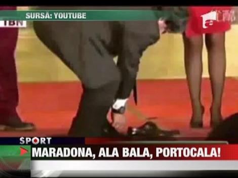 Maradona, ala bala, portocala!