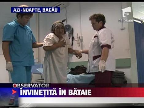 O femeie din Bacau batuta mar de sot pentru ca nu castiga suficienti bani