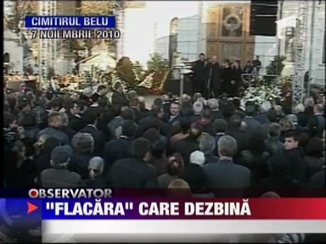 "Flacara" care dezbina