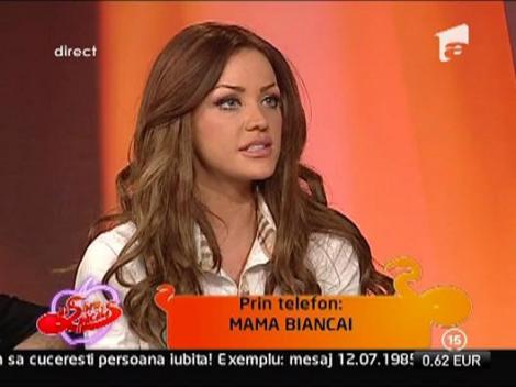 Mama Biancai este de acord cu iesirea fiicei ei