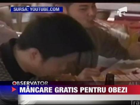 Mancare gratis pentru obezi