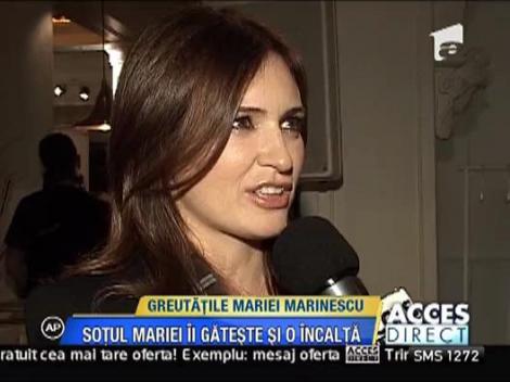 Maria Marinescu - viitoare mamica, rasfatata de sot