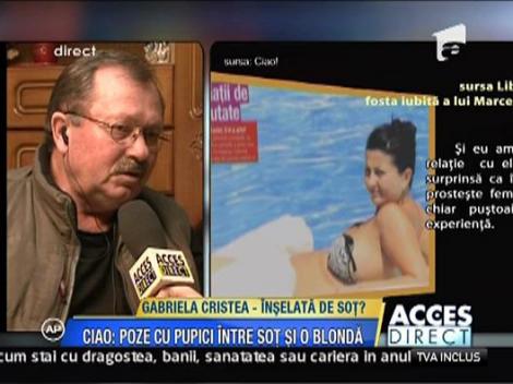 Gabriela Cristea - inselata de sot, sfatuita de tata sa-l paraseasca