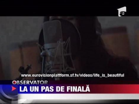 Bogdan Zamfir, la un pas de finala Eurovision din Elvetia