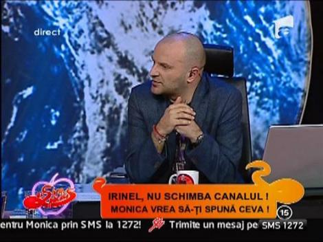 Monica: "Nu voi sta cu Irinel doar de dragul fetitei"