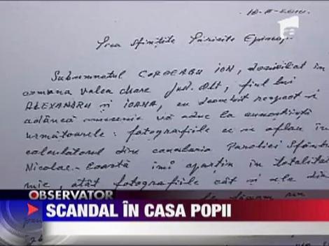 Scandal in casa popii