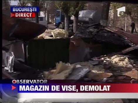Magazin de vise demolat
