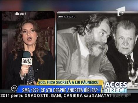 Andreea dezaproba santajul mamei atunci cand Paunescu voia sa o recunoasca ca fiica