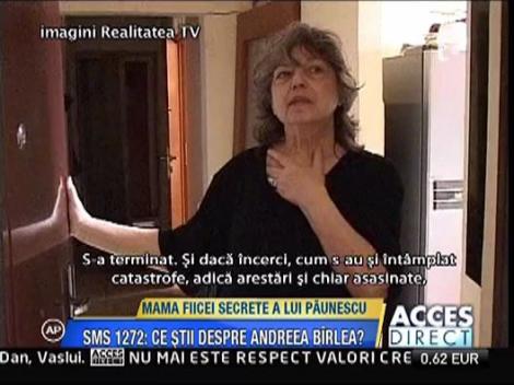 Mama Andreei: "Paunescu era foarte dificil, ca sa-ti doresti sa ai o relatie cu el"